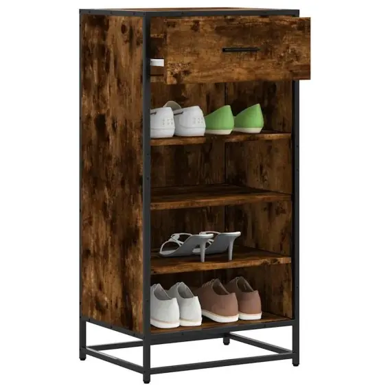 Szafka na buty, przydymiony dąb, 48x38x97,5 cm Lumarko! - Hurtownia wielobranżowa Lumarko Hit cenowy